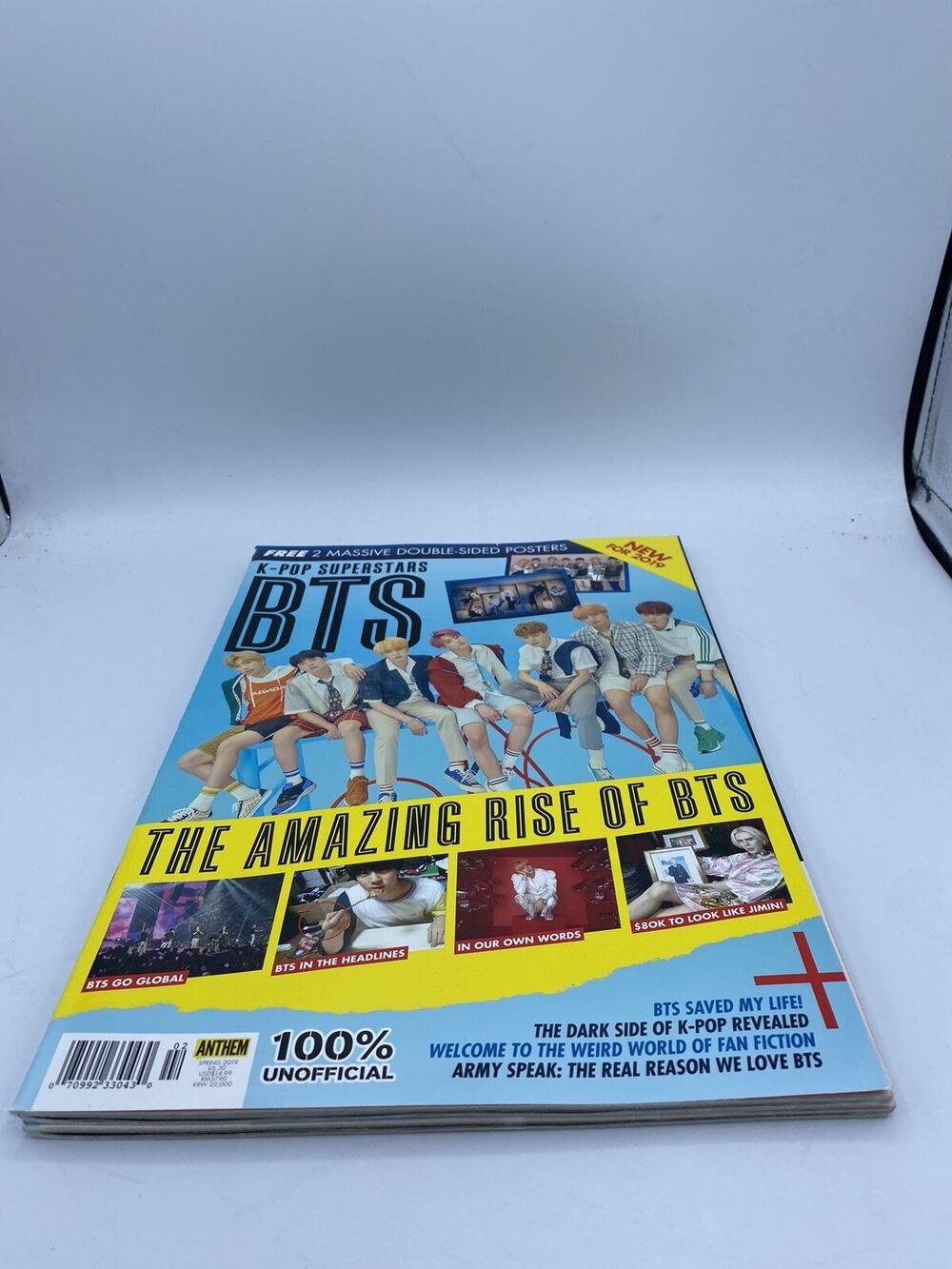 BTS BANGTAN BOYS MAGAZINE SPRING 2019 ANTHEM K-POP SUPERSTARS ISSUE #2